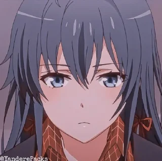 Sticker from Oregairu 🔸 @YanderePacks