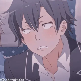 💈 emoji Oregairu 🔸 @YanderePacks Telegram sticker 16 of 86