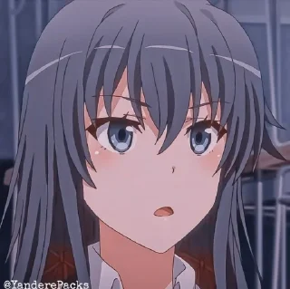 Sticker from Oregairu 🔸 @YanderePacks