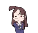 😤 emoji Little Witch Academia Telegram sticker 17 of 40