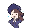 😫 emoji Little Witch Academia Telegram sticker 19 of 40