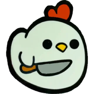 🔪 emoji Animals with knives Telegram sticker 14 of 45