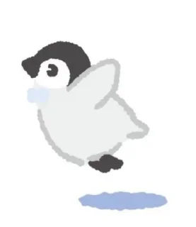 💟 emoji Cute penguin Telegram sticker 11 of 42
