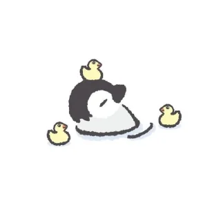 💟 emoji Cute penguin Telegram sticker 4 of 42