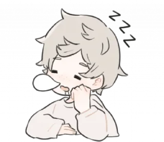 🧸 emoji a boy with his bear @darkestlace Telegram sticker 6 of 40