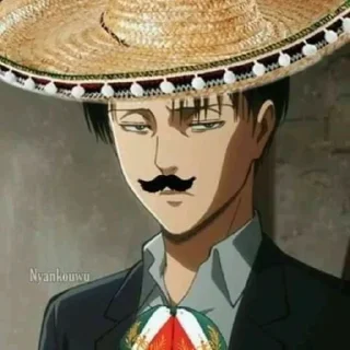 🥳 emoji Shingeki no Kyojin . Pacote Telegram sticker 16 of 87