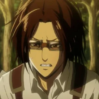 😬 emoji @stikersw_w Shingeki no Kyojin Telegram sticker 6 of 90