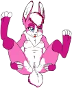 🍩 emoji Chloe The Pink Bunnie (ESP) Telegram sticker 11 of 39