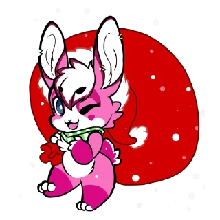 🎁 emoji Chloe The Pink Bunnie (ESP) Telegram sticker 19 of 39