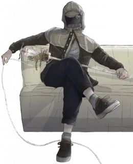 🛋 emoji Dokutah by @Oni_Kami Telegram sticker 7 of 84