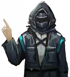 ☝️ emoji Dokutah by @Oni_Kami Telegram sticker 12 of 84