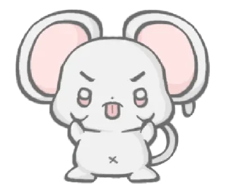 🐭 emoji chibisuke chirukα  @kittyst Telegram sticker 7 of 32