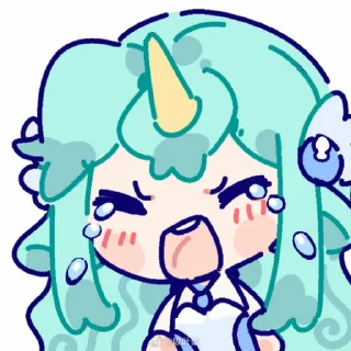 😭 emoji Lulu's Third Use Telegram sticker 15 of 40