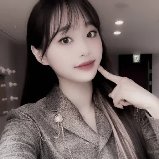 🍙 emoji Chuu loona | @stickernct Telegram sticker 18 of 26