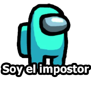 😌 emoji AMONG US Telegram sticker 13 of 25