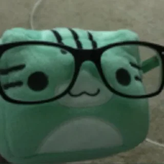 🤓 emoji Juniper Cube Plushiper Telegram sticker 22 of 22
