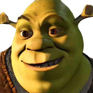 Sticker from Shrek