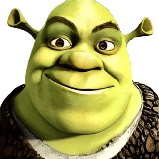 Sticker from Shrek
