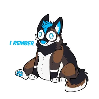 🧠 emoji Copper the Plushy Puppy Telegram sticker 12 of 17
