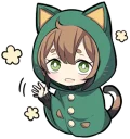 👋 emoji Tortoiseshell Kitten Telegram sticker 15 of 120