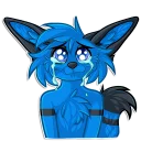 😭 emoji Cross Stickers Telegram sticker 16 of 21