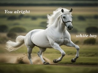 🌟 emoji The Reassuring Horse Telegram sticker 13 of 75