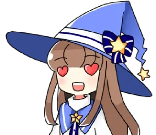😍 emoji Cute Witch • @xxyuji Telegram sticker 23 of 32