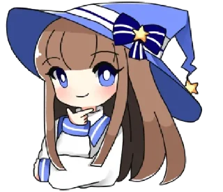 😏 emoji Cute Witch • @xxyuji Telegram sticker 6 of 32