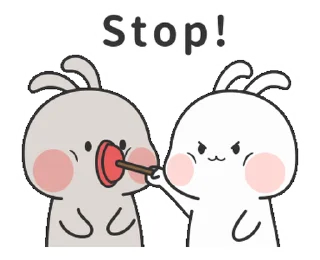 Sticker from Couple Rabbit • @xxyuji