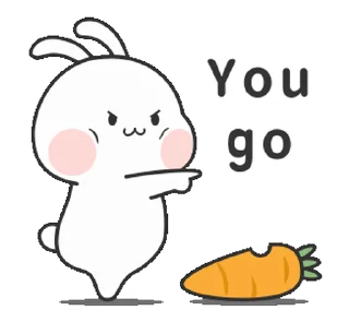 😠 emoji Couple Rabbit • @xxyuji Telegram sticker 18 of 24