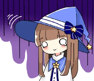 🥲 emoji Cute Witch • @xxyuji Telegram sticker 15 of 32