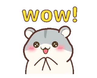 😲 emoji Little Hamster || @xxyuji Telegram sticker 14 of 24