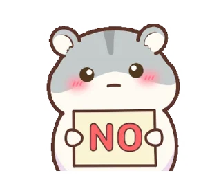 🚫 emoji Little Hamster || @xxyuji Telegram sticker 12 of 24