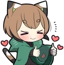 Sticker from Tortoiseshell Kitten (2)