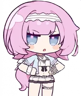 😠 emoji Kyaru Telegram sticker 15 of 37
