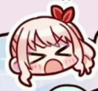 😆 emoji あきやまみずき @hnkchan Telegram sticker 22 of 107