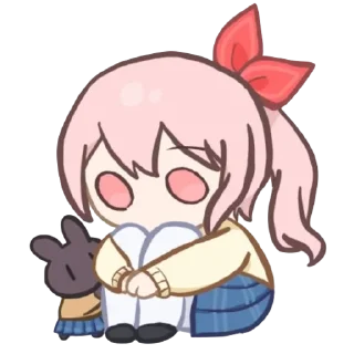 😢 emoji あきやまみずき @hnkchan Telegram sticker 5 of 107