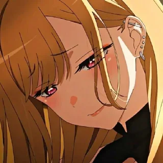 🥀 emoji Marin Kitagawa 🥀 @XSharingan Telegram sticker 11 of 58
