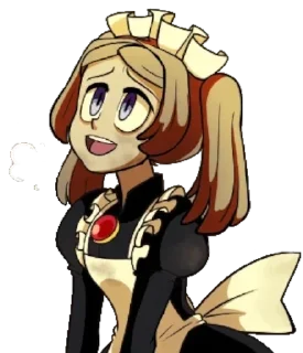 Sticker from Skullgirls comic