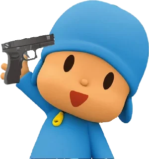Sticker from pocoyo