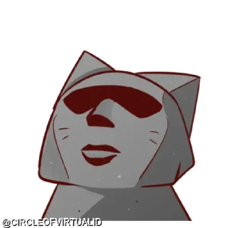 😱 emoji @CIRCLEOFVIRTUALID KUCING GILA Telegram sticker 20 of 62