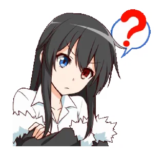 ❓ emoji @xxyuji || Belleza Animated Stickers Telegram sticker 15 of 24