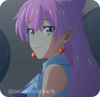 😉 emoji Fuufu Ijou, Koibito Miman • @animestickersii Telegram sticker 5 of 15