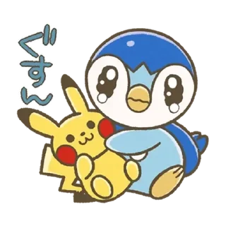 😊 emoji Piplup Everyday Stickers 1 Telegram sticker 20 of 30