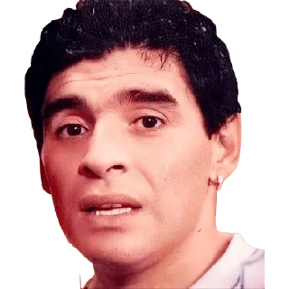 😦 emoji Maradona Telegram sticker 11 of 17