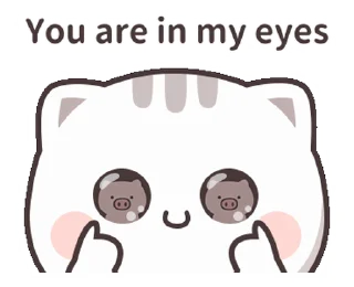 ❤️ emoji Cute Little Mochi || @GreySunders Telegram sticker 10 of 50