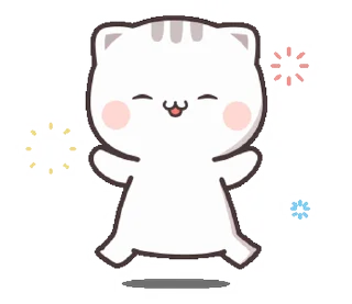 🥳 emoji Cute Little Mochi || @GreySunders Telegram sticker 18 of 50