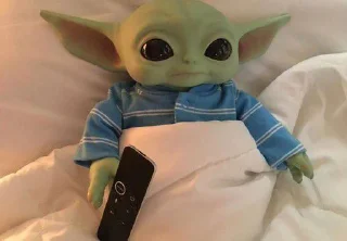 🦎 emoji baby yoda Telegram sticker 6 of 29