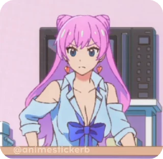 😡 emoji Fuufu Ijou, Koibito Miman • @animestickersii Telegram sticker 4 of 15