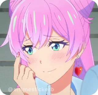 🙃 emoji Fuufu Ijou, Koibito Miman • @animestickersii Telegram sticker 1 of 15